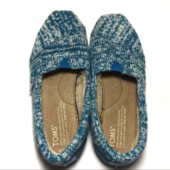 NEW TOMS celestial blue slide ons - Picture 3 of 6